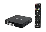 Vantage VT-96 C2 / T2 DVB-C & DVB-T Kombo-Receiver Aufnahmefunktion, Deutscher DVB-T2 Standard (H.26