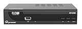 Skymaster DT-2HD DVB-T/T2 Receiver (Full HD, HEVC/H.265, HDTV, HDMI, SCART, USB 2.0) schwarz