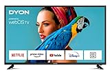 DYON Smart 43 X-EOS 108 cm (43 Zoll) Smart TV (Full-HD, HD Triple Tuner (DVB-C/-S2/-T2), App Store, Prime Video, Netflix, Magic Remote mit Sprach- & Gestensteuerung) [Modelljahr 2021]