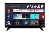 Toshiba 24WA2063DAX 24 Zoll Fernseher (HD-ready, Android TV, Triple-Tuner, Prime Video, WLAN, Bluetooth)