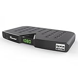 Skymaster DTR5000 DVB-T2 Receiver HDTV H.265 HEVC mit Kartenlosen Irdeto-Zugangssystem für freenet TV (HDMI, USB 2.0) schwarz