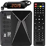 Echosat OM-26100 Mini Sat Receiver -DVB S/S2 Satelliten Receiver ✓Full HD ✓1080 P ✓HDMI ✓2 x USB 2.0 ✓HDTV [Digital Satelliten Receiver] 🛰️{Astra Hotbird Türksat }🛰️-Schwarz